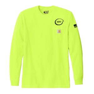 Safety Carhartt® Workwear Unisex Pocket Long Sleeve T-Shirt